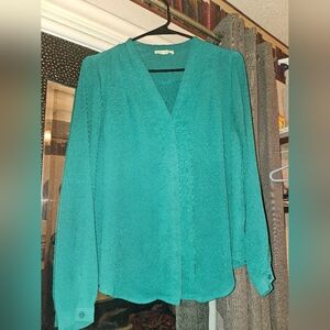 Miami Teal Blouse